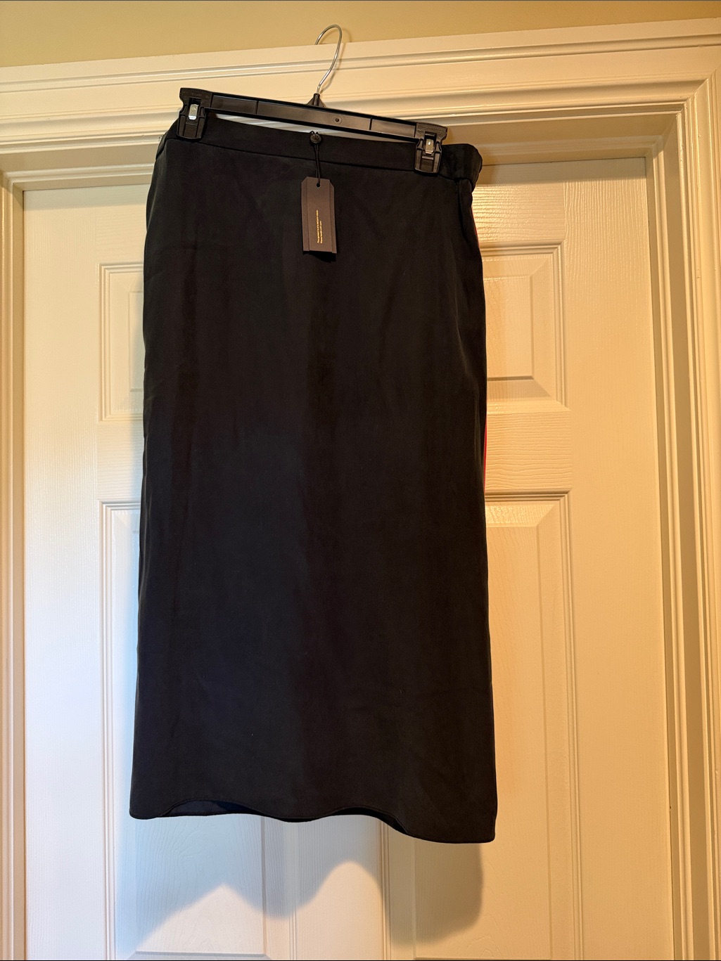 Rag & Bone Black Pencil Midi Skirt